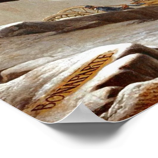 Napoleon door de Alpen Poster (Hoek)