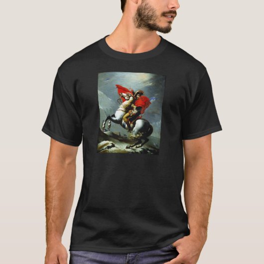 Napoleon door de Alpen T-shirt (Voorkant)