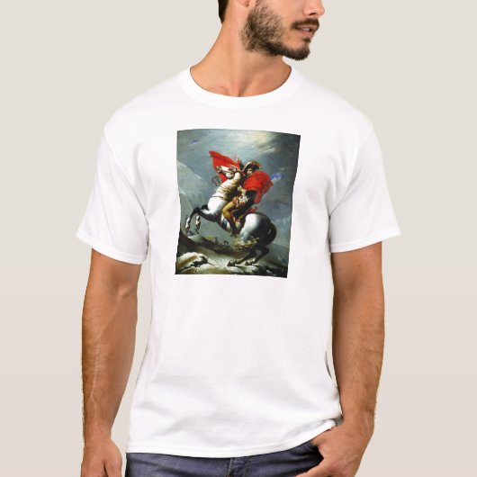 Napoleon door de Alpen T-shirt (Voorkant)