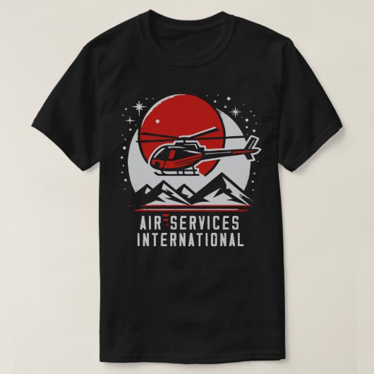 Napoleon Dynamite Air Services 1 T-shirt (Design voorkant)