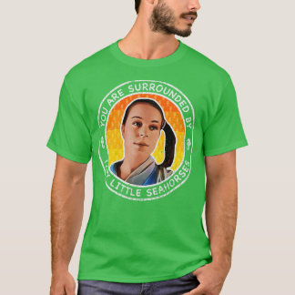 Napoleon Dynamite Deb Seahorses Vervaagd T-shirt