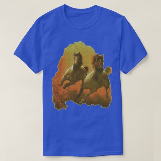 Napoleon Dynamite galopperende paarden T-shirt (Design voorkant)