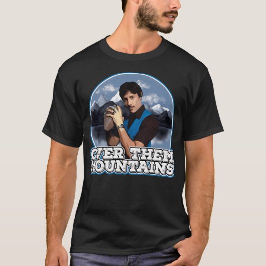 Napoleon Dynamite oom Rico - Over hen Berg T-shirt (Voorkant)