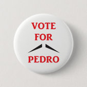 Napoleon Dynamite Stemming Pedro Badge Ronde Button 5,7 Cm (Voorkant)