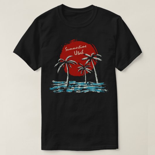 Napoleon Dynamite Summertime Utah T-shirt (Design voorkant)