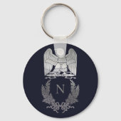 Napoleon Emblem Eagle Emblem Sleutelhanger (Voorkant)