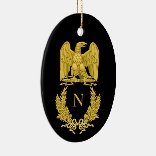Napoleon Emblem Keramisch Ornament (Rechts)
