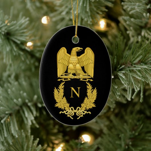 Napoleon Emblem Keramisch Ornament (Boom)