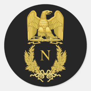 Napoleon Emblem Ronde Sticker