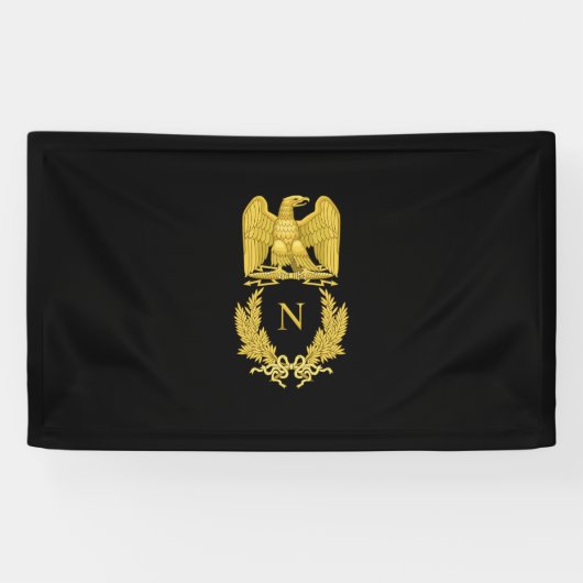 Napoleon Emblem Spandoek (Horizontaal)