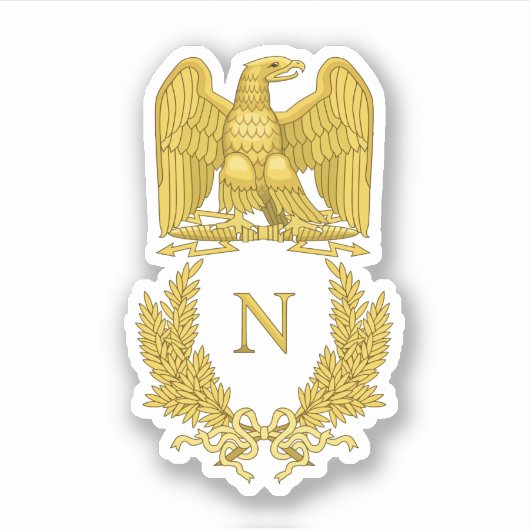 Napoleon Emblem Sticker (Voorkant)