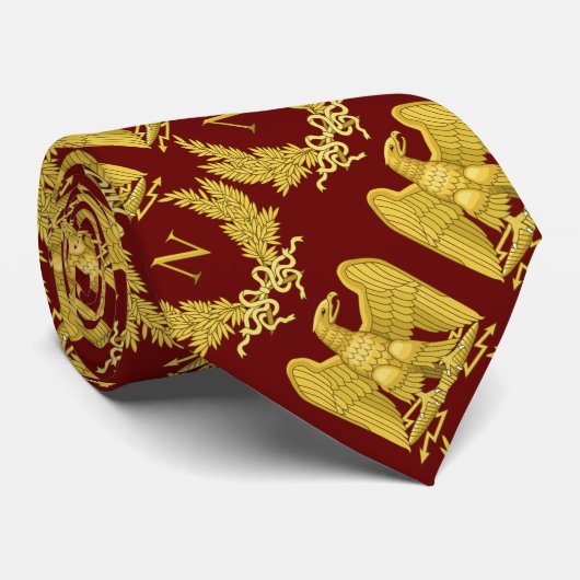 Napoleon Emblem Stropdas (Opgerold)