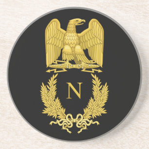 Napoleon Emblem Zandsteen Onderzetter