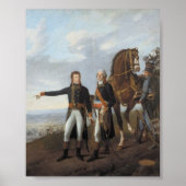 Napoleon en Berthier in Marengo Poster (Voorkant)