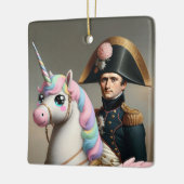 Napoleon en Kawaii Eenhoorn Ornament (Links)