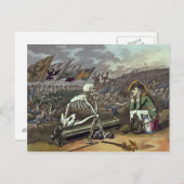 Napoleon en skelet, 18e briefkaart (Voorkant / Achterkant)