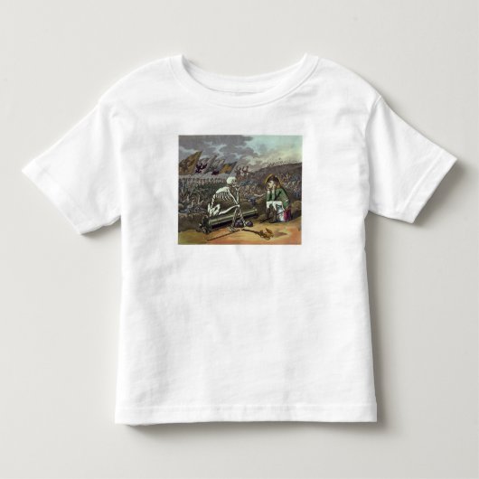 Napoleon en skelet, 18e kinder shirts (Voorkant)
