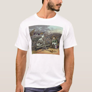 Napoleon en skelet, 18e t-shirt