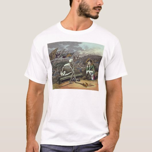 Napoleon en skelet, 18e t-shirt (Voorkant)
