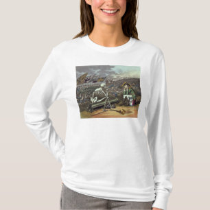 Napoleon en skelet, 18e t-shirt