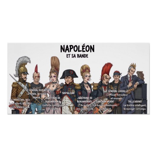 Napoleon en zijn bende perfect poster (Voorkant)