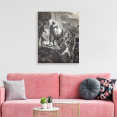 Napoleon-extricateurs van Lannes Canvas Afdruk (Insitu (Woonkamer))