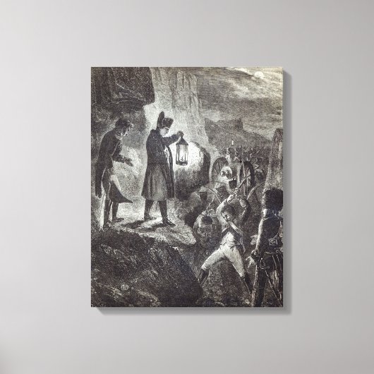 Napoleon-extricateurs van Lannes Canvas Afdruk (Voorkant)