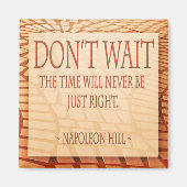 Napoleon Hill citeert magneet (Voorkant)