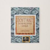 Napoleon Hill Jigzaag Puzzle Legpuzzel (Verticaal)