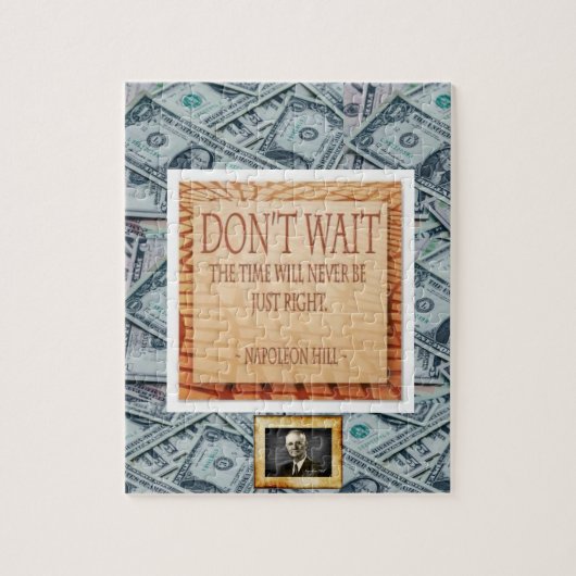 Napoleon Hill Jigzaag Puzzle Legpuzzel (Verticaal)