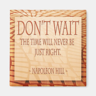 Napoleon Hill Quotes Magnet
