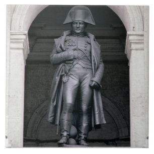 Napoleon I (1769-1821) in een Greatcoat, 1831-33 ( Tegeltje