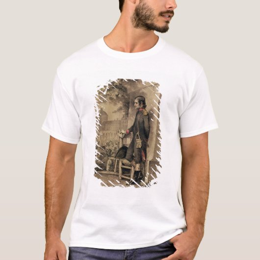Napoleon I bij de Siege van de Tuileries T-shirt (Voorkant)