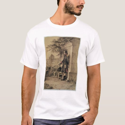 Napoleon I bij de Siege van de Tuileries T-shirt (Voorkant)