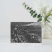 Napoleon I Bonaparte over de rivier Briefkaart (Staand voorkant)