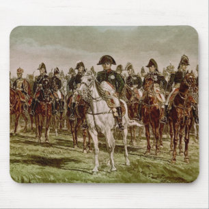 Napoleon I en zijn staf, c.1860 Muismat