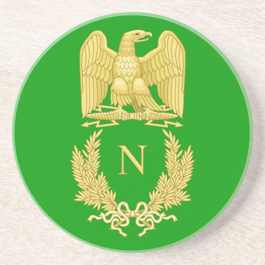 Napoleon I Famous Eagle Emblem Onderzetter (Voorkant)