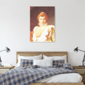 Napoleon I in Coronation Robes, c.1804 Canvas Afdruk (Insitu (Slaapkamer))