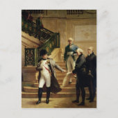 Napoleon I in het Paleis Royal Briefkaart (Voorkant)