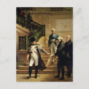 Napoleon I in het Paleis Royal Briefkaart