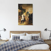 Napoleon I in het Paleis Royal Canvas Afdruk (Insitu (Slaapkamer))