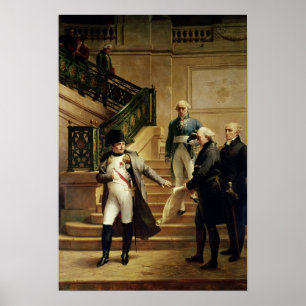 Napoleon I in het Paleis Royal Poster