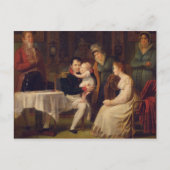 Napoleon I Marie Louise en de koning van Rome Briefkaart (Voorkant)