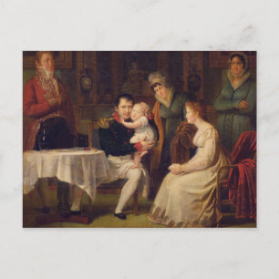 Napoleon I Marie Louise en de koning van Rome Briefkaart