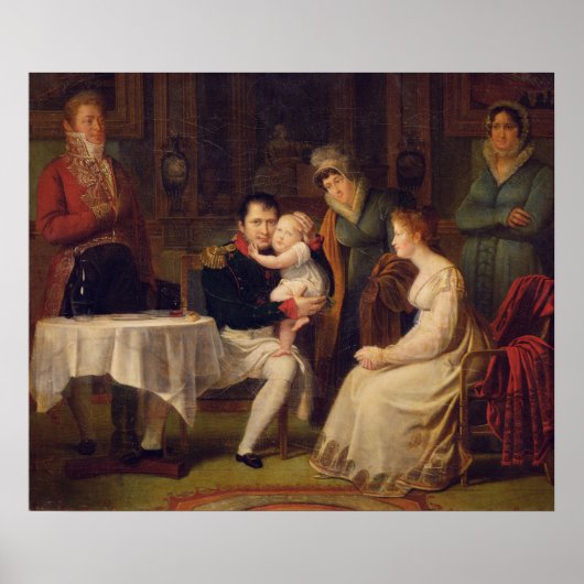 Napoleon I Marie Louise en de koning van Rome Poster (Voorkant)