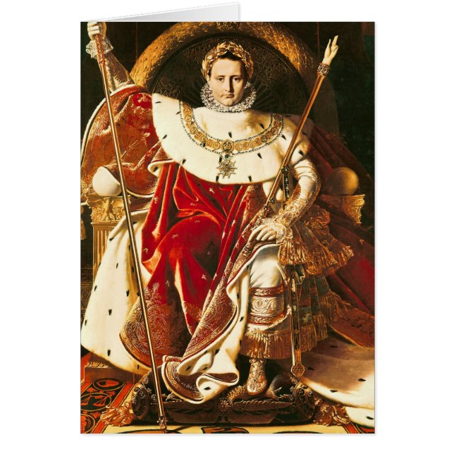 Napoleon I on the Imperial Throne, 1806 (Voorkant)