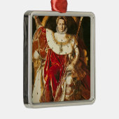 Napoleon I on the Imperial Throne, 1806 Metalen Ornament (Rechts)