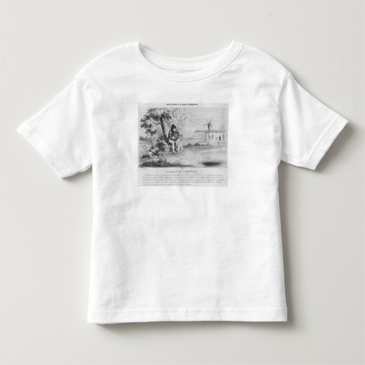 Napoleon I op het eiland St. Helena Kinder Shirts (Voorkant)