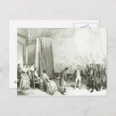 Napoleon I Visiting the Studio of David Briefkaart (Voorkant / Achterkant)