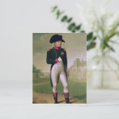Napoleon I voor de Chateau de Malmaison Briefkaart (Staand voorkant)